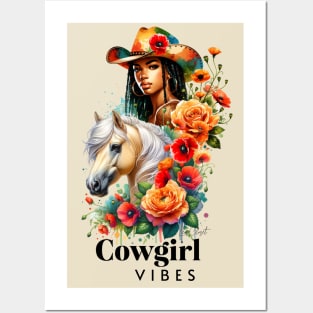 Cowgirl Posters and Art